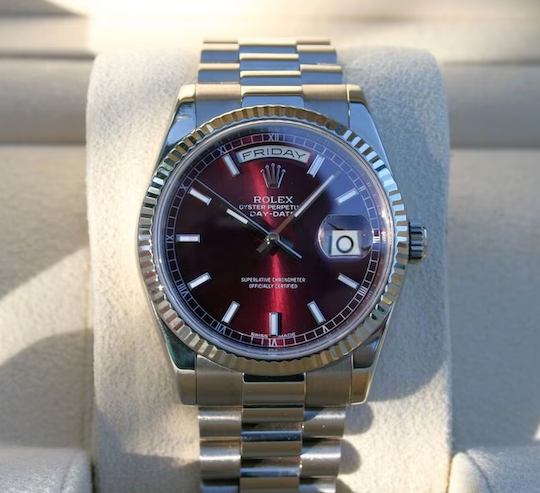 Rolex DayDate Cherry Dial 1:1 SC