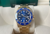 Rolex Submariner Gold Blue 1:1 Clone