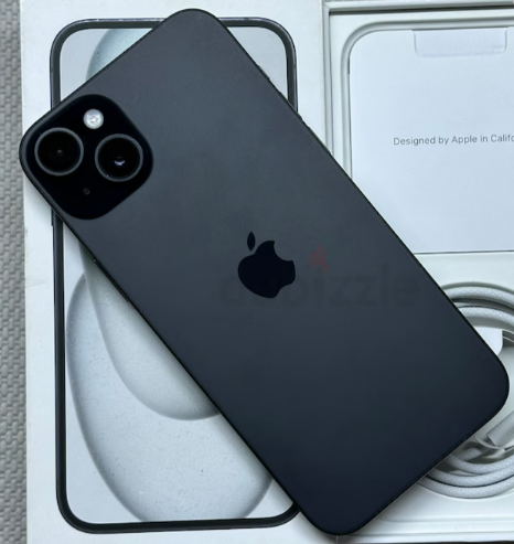 IPHONE 15 PLUS 128GB STORAGE BLACK TITANIUM