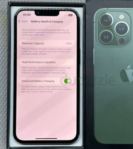 IPHONE 13 PRO 128GB STORAGE GREEN COLOR