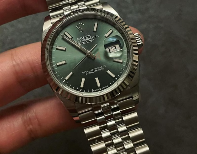 Rolex DateJust Green Super Clone