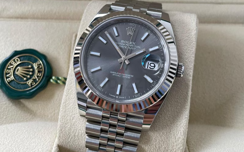 Rolex DateJust Rhodium 1:1 Super Clone