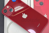 IPHONE 13MINI RED COLOR 256GB STORAGE