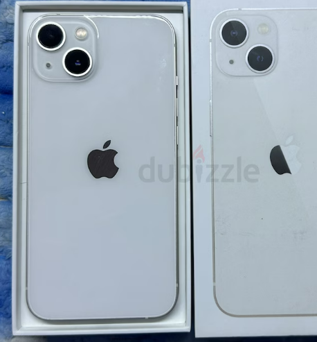 IPHONE 13 WHITE COLOR 128GB STORAGE