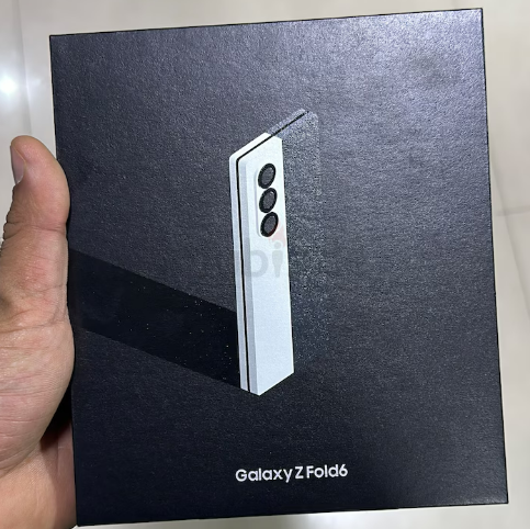 SAMSUNG GALAXY Z FOLD 6 PHYSICAL DUAL SIM 12/256GB STORAGE BRAND NEW