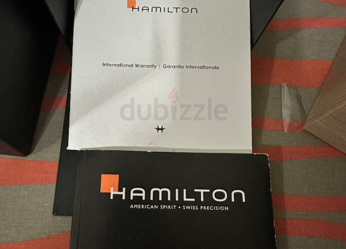 Hamilton Watch Quartz Leather Strap