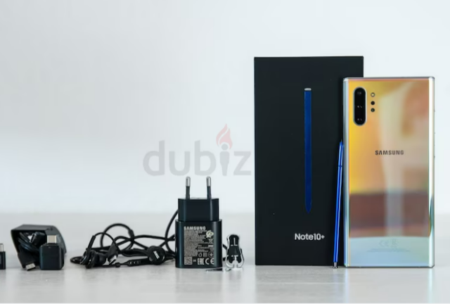 Samsung note 10 plus 256 gb storage 12 gb ram