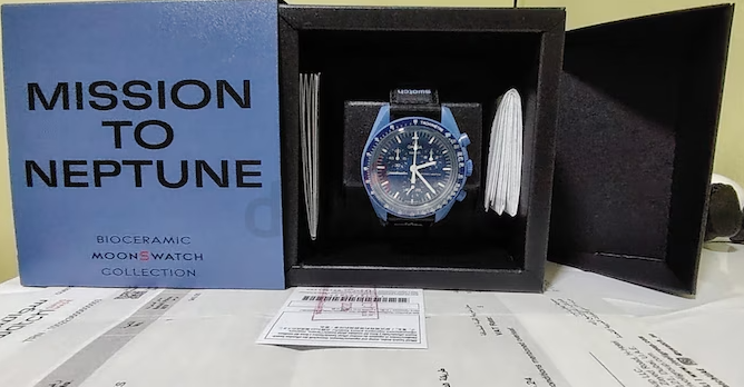 Omega Swatch neptune..