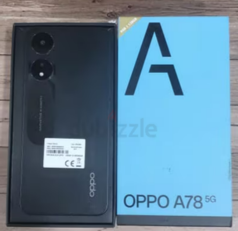 OPPO A78 256 GB STORAGE 8 GB RAM