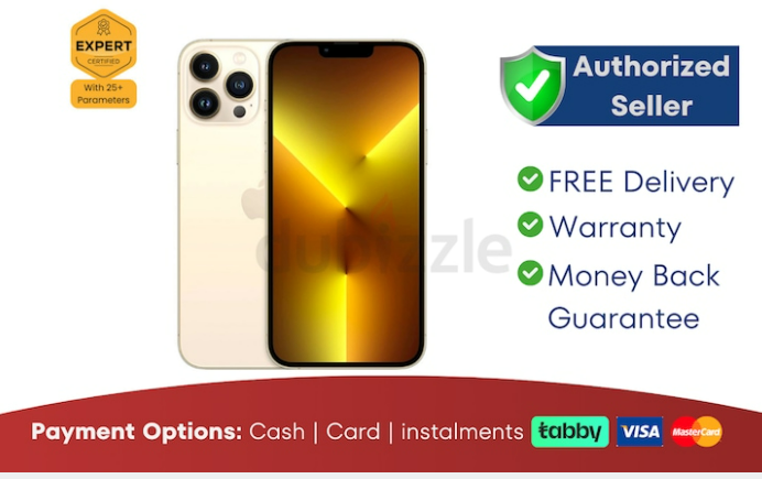 Apple iPhone 13 Pro Max – 512GB – Gold ● Warranty | FREE Delivery Posted 24 days ago