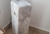 Designer Floor Lamp with Marble Base