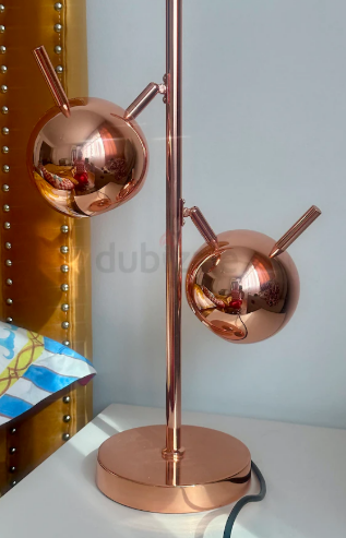 THE ONE . New Table lamp. Rose gold.