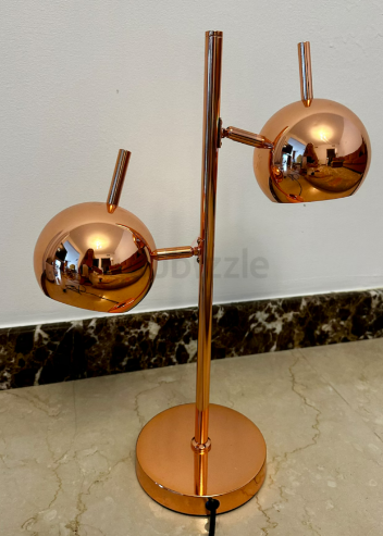 THE ONE . New Table lamp. Rose gold.