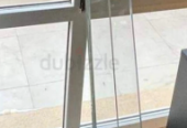 2 heavy glass floor lamps for 2000