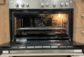 Electrolux 90X60 Cm 5Burners Gas Cooker Stainless Steel EKG-913 A20X FREE DELIVERY +WARRANTY OVEN NO