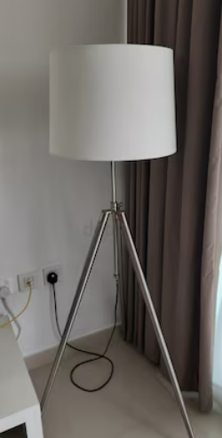 Stylish Stainless Steel Adjustable Lamp