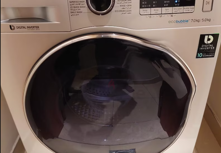 Samsung 7 kg washer 5 kg Dryer WD70J5410AS MODEL NUMBER