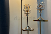 Home centre Lamp and accent table set (including candle holder)