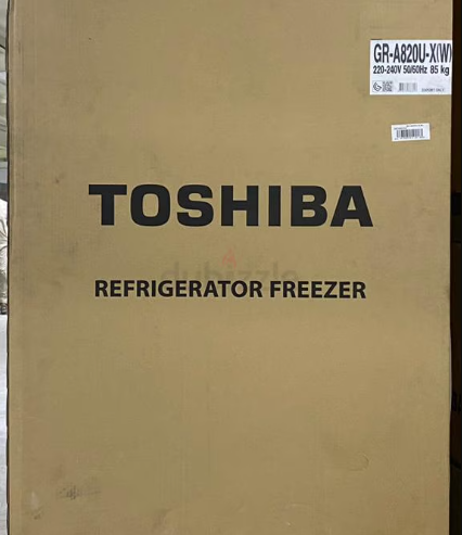 Brand New Toshiba 820 Liter Inverter Top Mount Fridge White