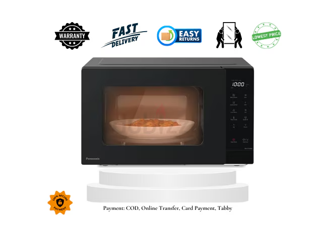 Panasonic Microwave Oven Push open | Auto-defrost | Touch Operation | Quick 30 function