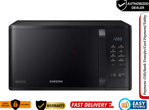 Samsung Solo Microwave Oven-23L, 1 Year Warranty, Brand New