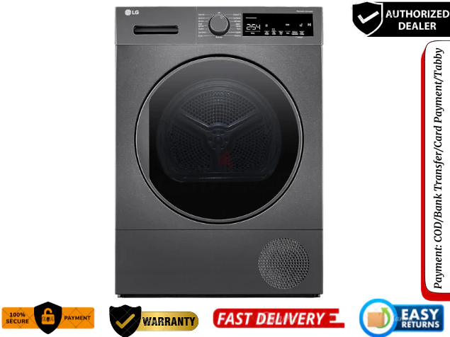 LG Tumble Dryer with Heat Pump 8kg, Free Delivery, 1 Year Warranty