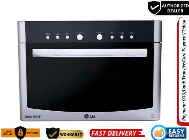 LG Solardom Convection Microwave Oven- 38L 1 Year Warranty, Free Delivery