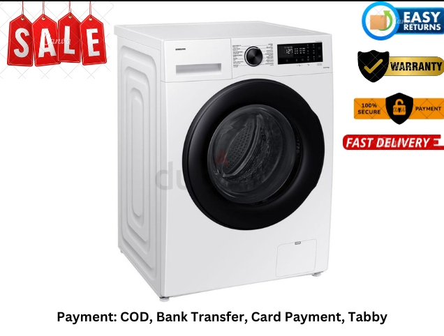 Samsung Front Load Washer 10.5 kg, 1 Year Warranty, Free delivery