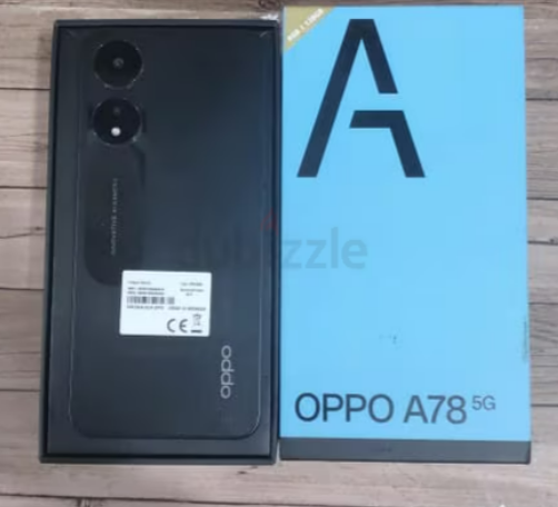 OPPO A78 256 GB STORAGE 8 GB RAM