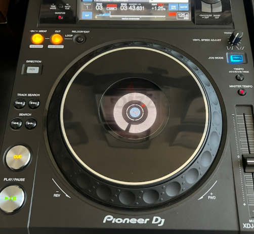 Pioneer Dj XDJ1000MK2 single player like new