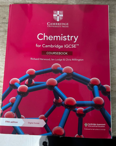 Cambridge Chemistry O level book