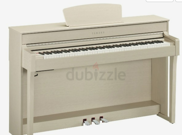 Yamaha Clavinova CLP 635 White Ash Digital Piano Refurbished