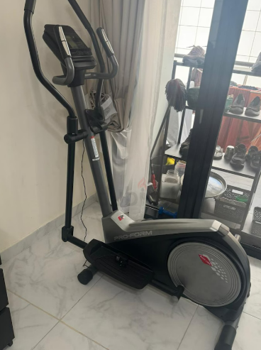 Gym – Elliptical Cycle and Sit-up Bench