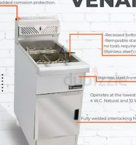 Heavy Duty Commercial Gas Fryer