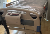 Electrical Medical Bed in Optimal Conditions, electrical anti bedsore mattress and Oxigent tank