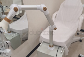 Facial Steamer and magnifying Lamp with examination Bed For Sale