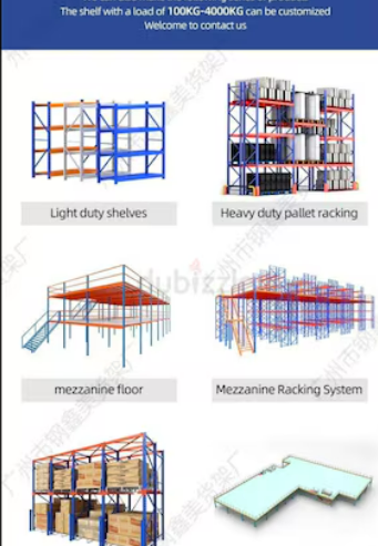 MEZZANINE FLOOR ,PALLET RACKING ,SHELVING ,GI GRADING