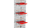 MBS Stackable Tower Bird Cage 45*45*45