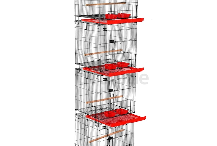 MBS Stackable Tower Bird Cage 45*45*45