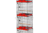 MBS Stackable Tower Bird Cage 45*45*45