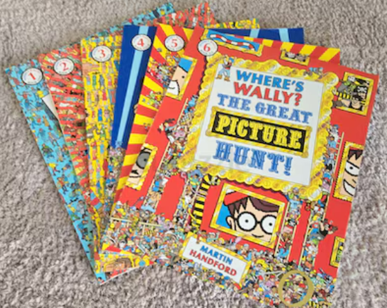 Wheres Wally Book Set of 6