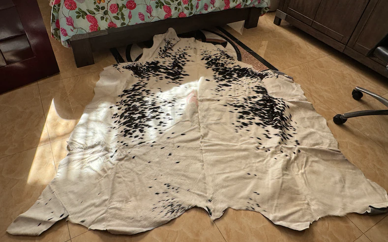 Cowhide rug