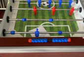 Football Table with glass