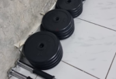 Rubber coated adjustable dumbbells 30kg