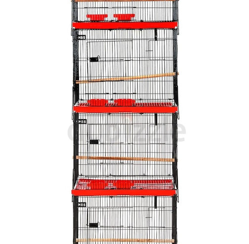 MBS Stackable Tower Bird Cage 60*45*45