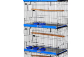 MBS Stackable Tower Bird Cage 76*45*45