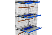 MBS Stackable Tower Bird Cage 76*45*45