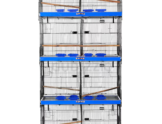 MBS Stackable Tower Bird Cage 91*45*45 8 Portions