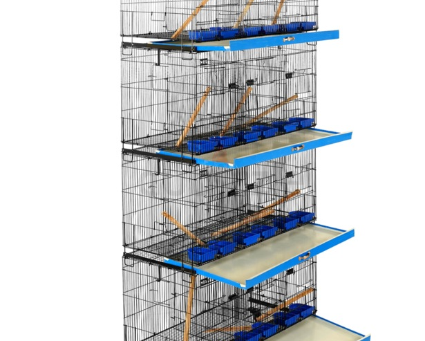 MBS Stackable Tower Bird Cage 91*45*45 12 Portions