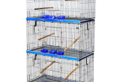 MBS Stackable Tower Heavy Duty Flight Bird Cage 117*60*60